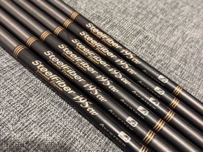 Aerotech SteelFiber Private Reserve i95CW Stiff Iron Shaft Set 5-PW 0.355T Taper Tip Pulls