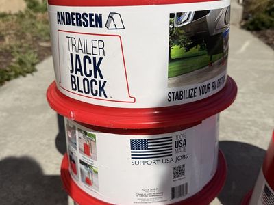 4 Andersen Trailer Jack Blocks $125.00