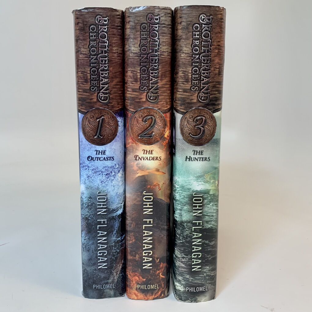 Brotherband Hardcover Books 1-3 W Dust Jackets