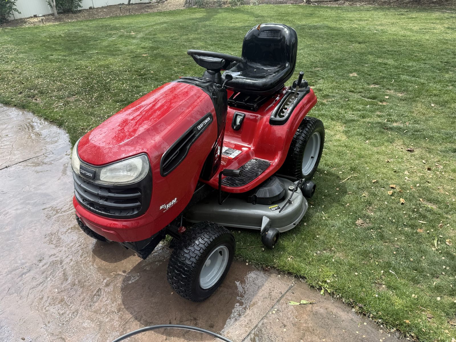 Craftsman Mts5500 Riding Mower