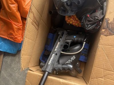 Tippmann paintball, gun and supplies