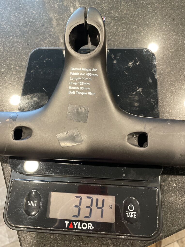 Carbon Gravel Bars/stem Integrated