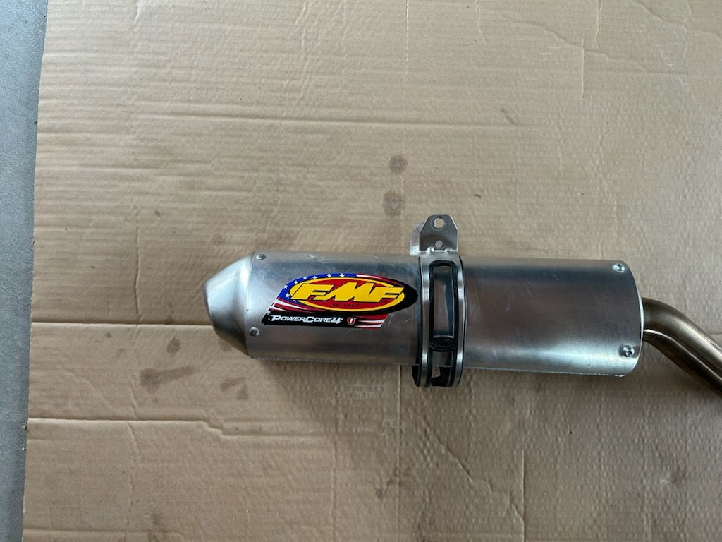 Honda XR650L FMF Exhuast Pipe and Acerbis Fuel Tank
