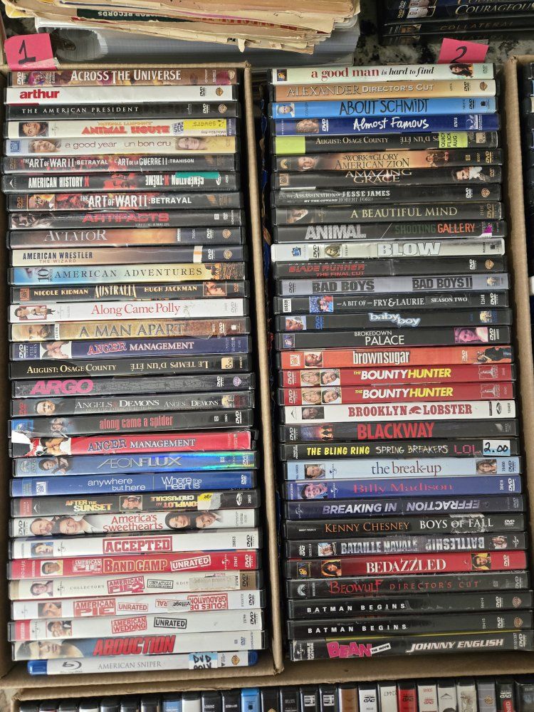 Large Lot of DVD's- Action, Comedy, Drama -