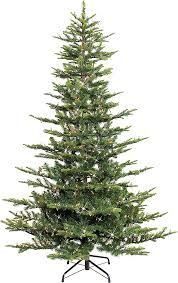 Puleo International 7.5ft Pre-Lit Aspen Fir Artificial Christmas Tree with 700 Clear Lights #97696