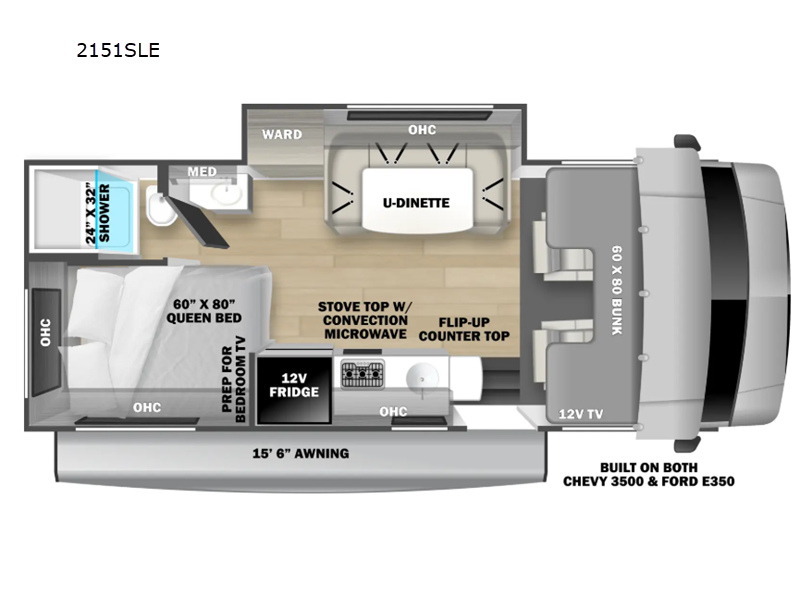 Used 2026 Forest River RV Forester LE 2151SLE Chevy
