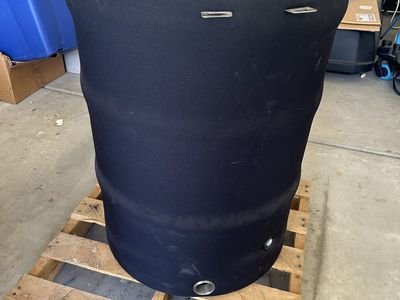 Bubbas Barrels 55-Gallon Mushroom Substrate Steamer with Temp & Run Time Controller, Stainless Steel