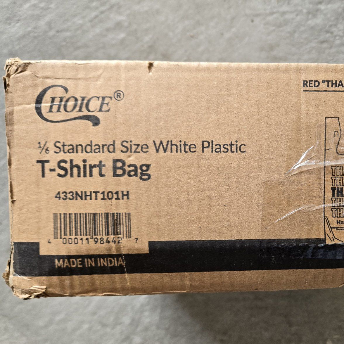 Choice Plastic T-shirt Shopping Bags