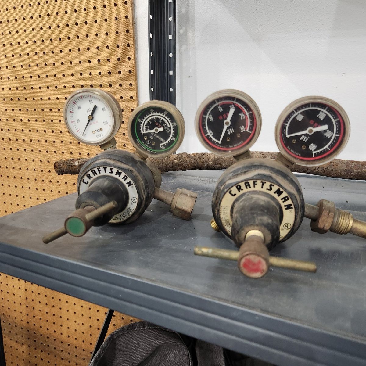 Vintage oxy acetylene Guages