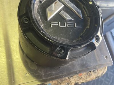 Fuel Off-Road Black Wheel Center Cap - 3.25" Diameter