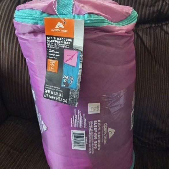 Brand new Ozark Trail kids sleeping bag