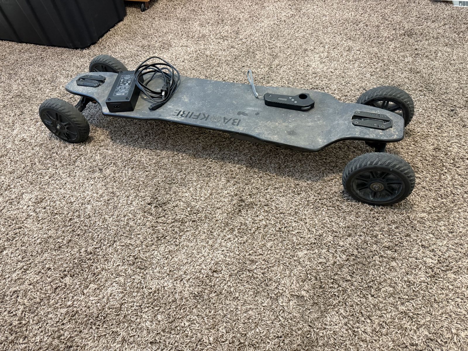 Backfire All-Terrain Electric Skateboard with Remote and Charger