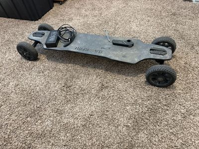 Backfire All-Terrain Electric Skateboard with Remote and Charger