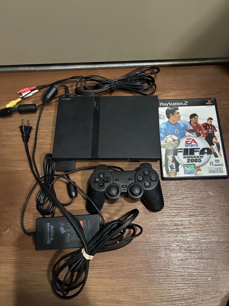 Sony PlayStation 2 PS2 Slim FIFA Bundle TESTED