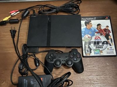 Sony PlayStation 2 PS2 Slim FIFA Bundle TESTED