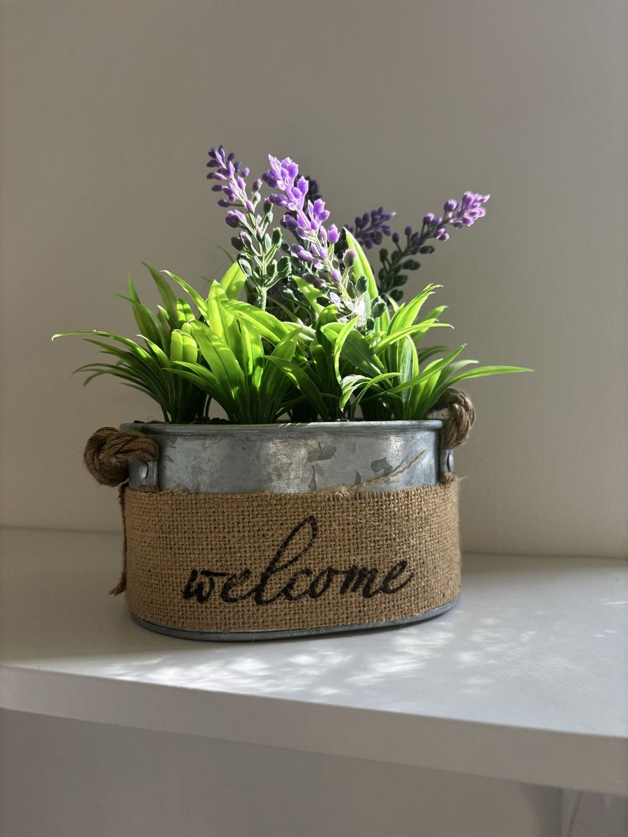 Welcome Home Decor Artificial Plant