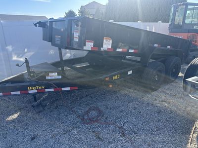 Big Tex 7x14 dump trailer for sale