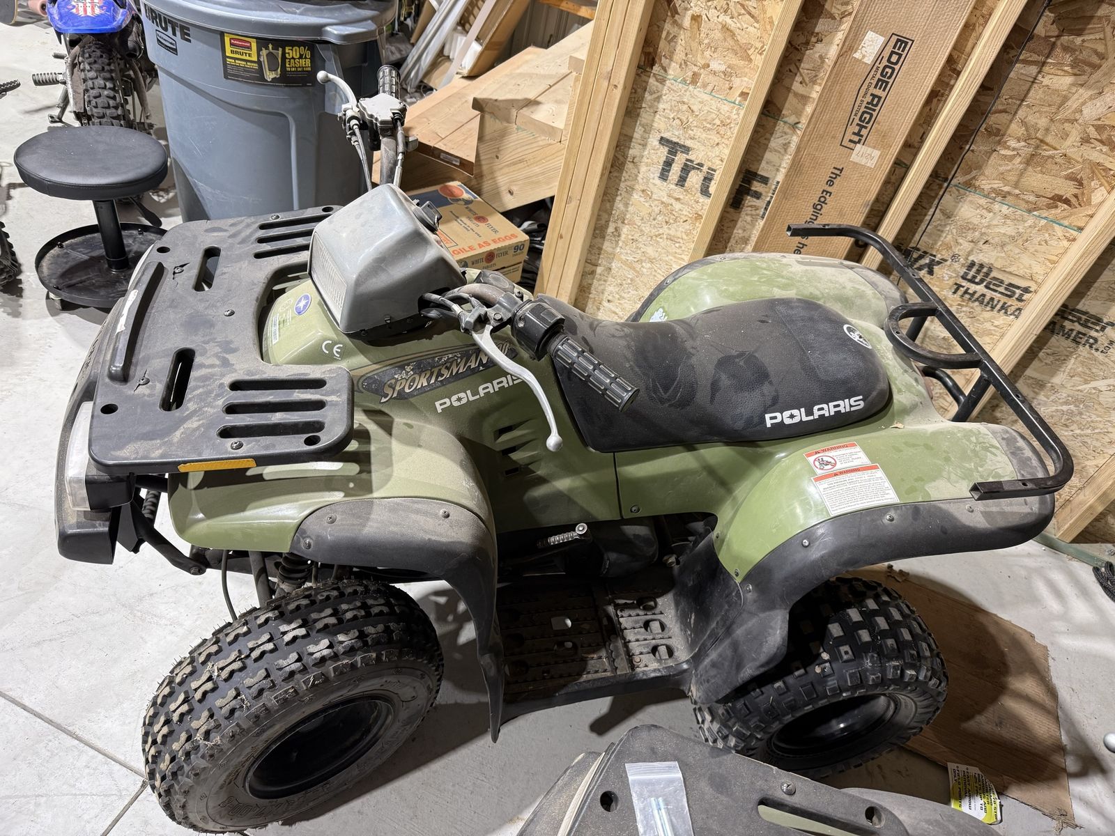 Polaris Sportsman 90 2-Stroke Kids ATV 4-Wheeler