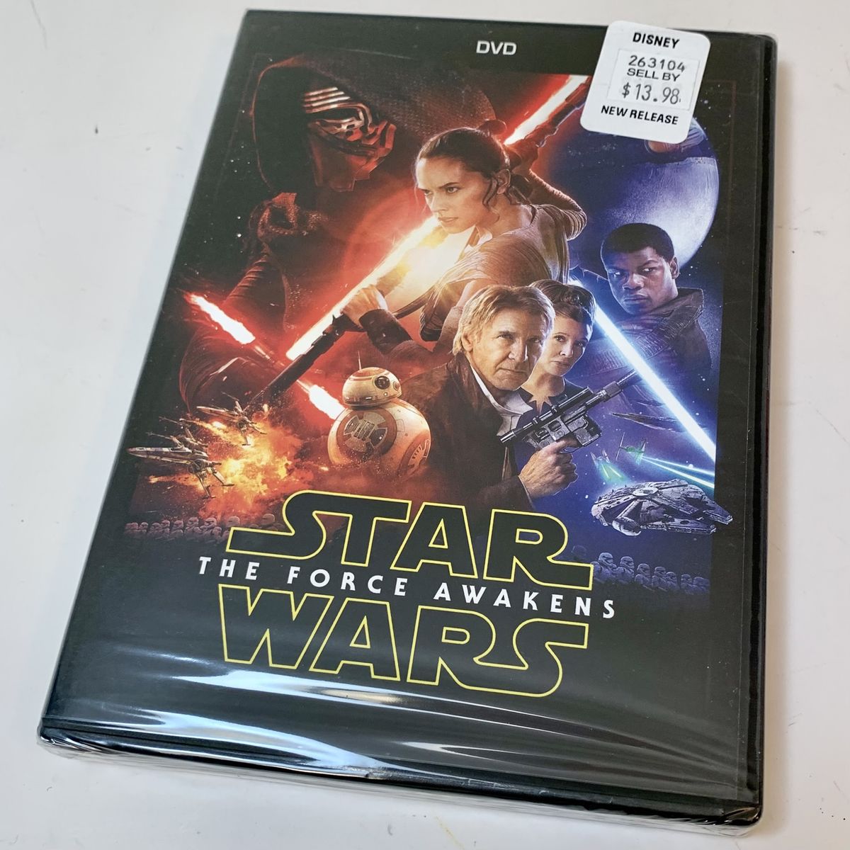 The Force Awakens Star Wars DVD New