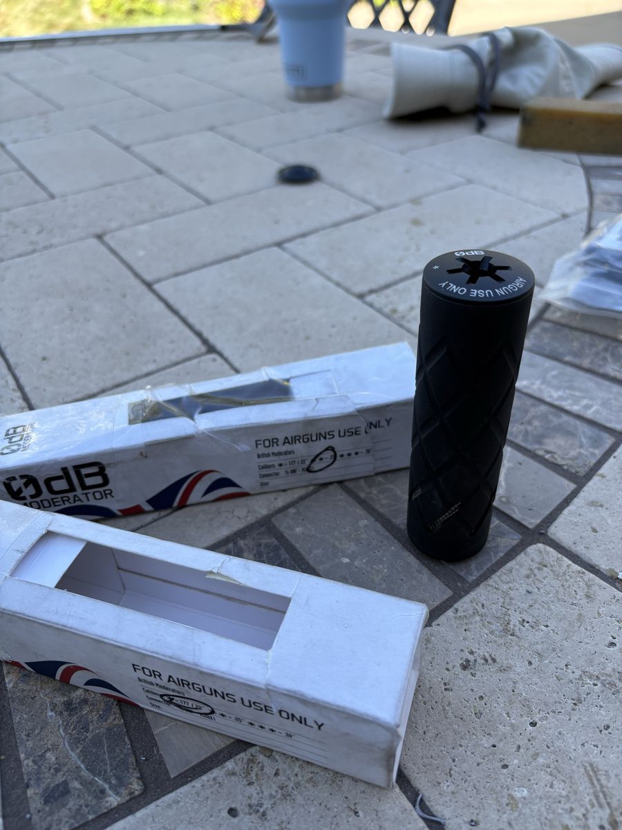 0dB Moderator air gun Suppressors