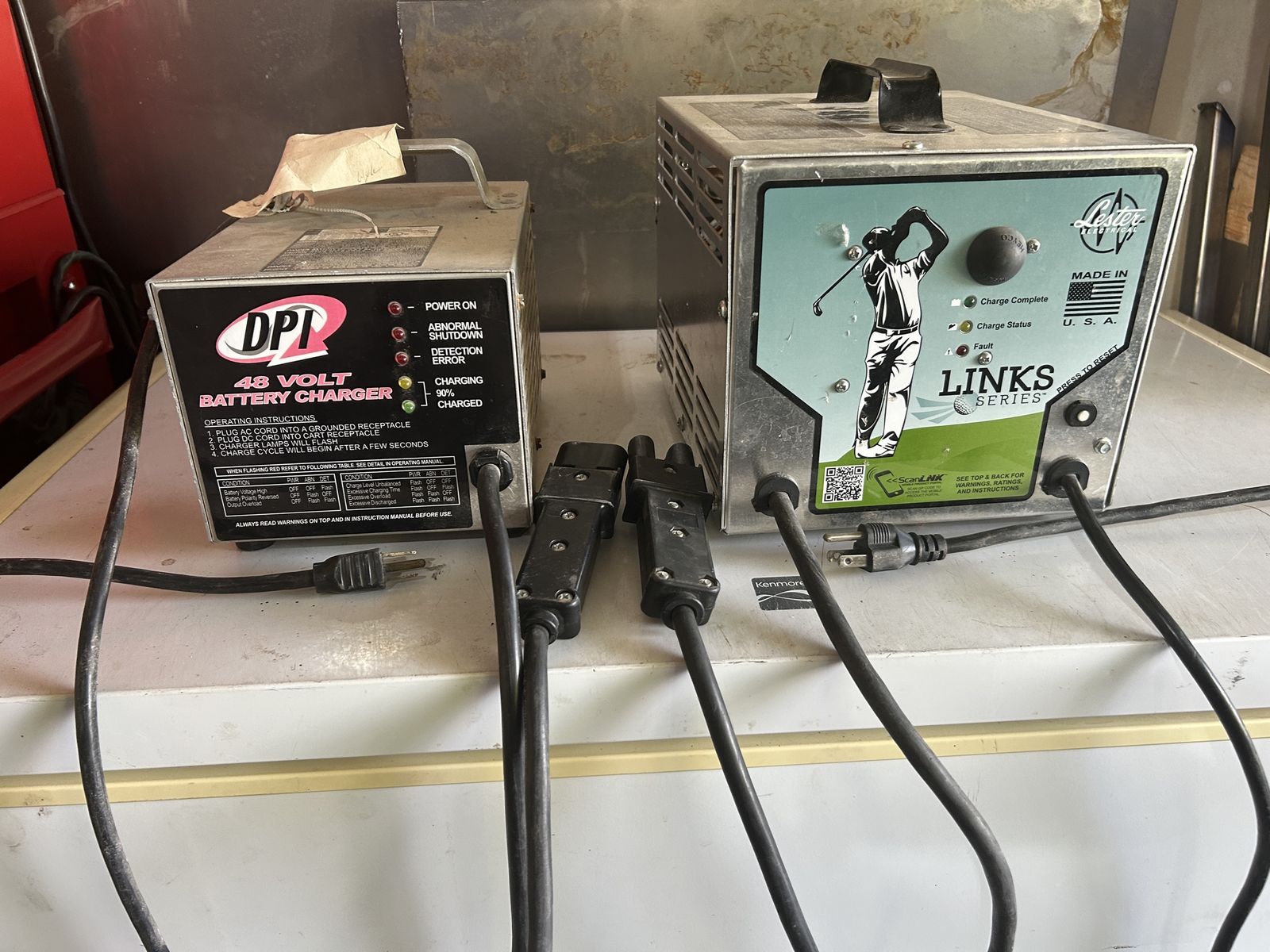 Yamaha golf cart charger