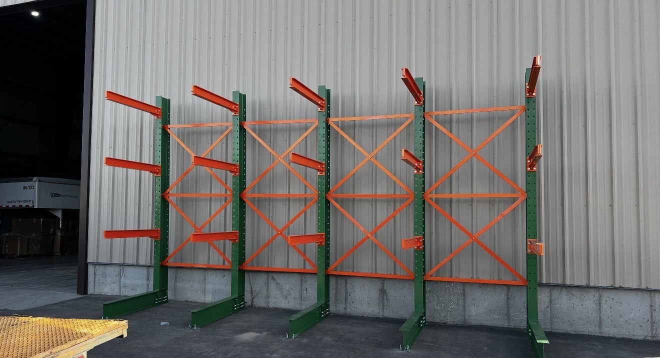 Heavy Duty Cantilever Rack – Lumber & Pipe