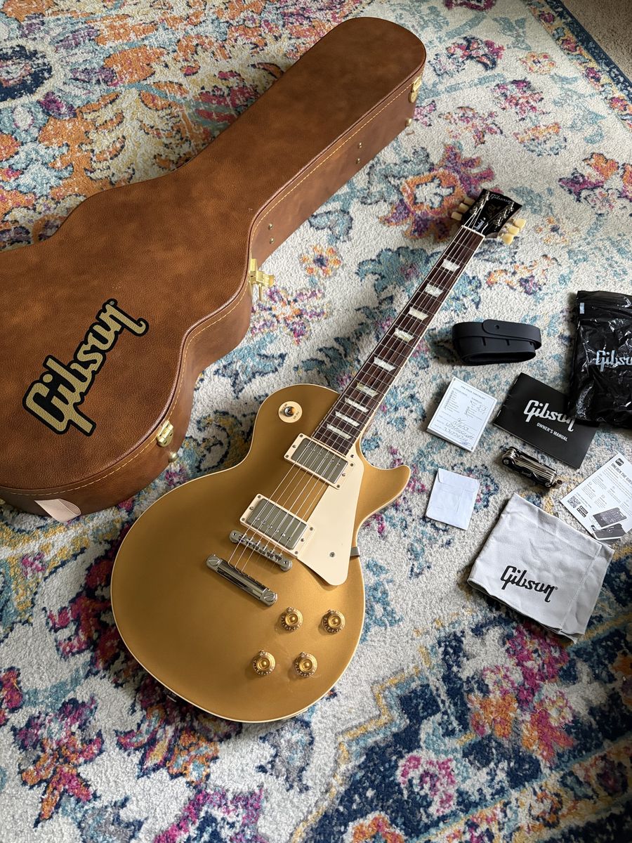 (8lbs) Gibson Les Paul Standard 50’s Goldtop