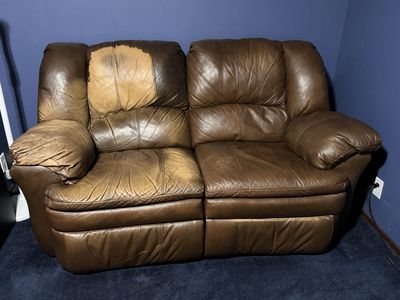 FREE - loveseat/double recliner