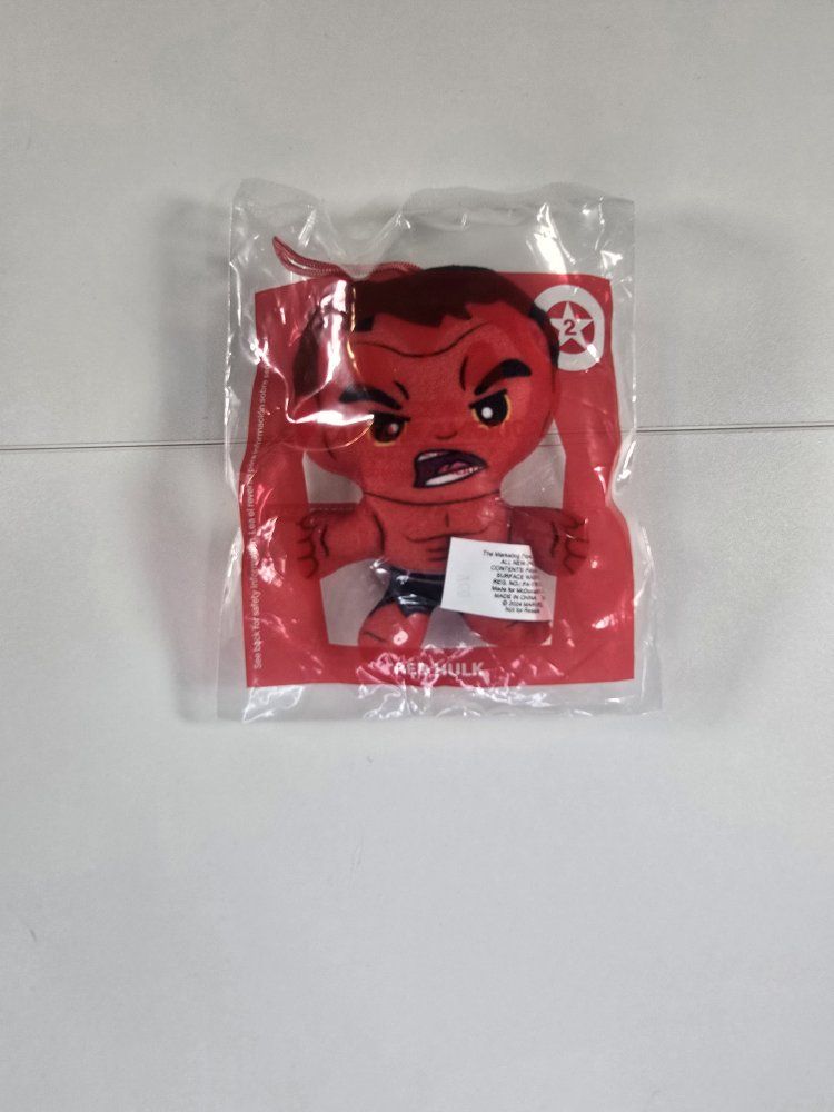 2024 Captain America Brave New World McDonald's Happy Meal Toy #2 Red Hulk