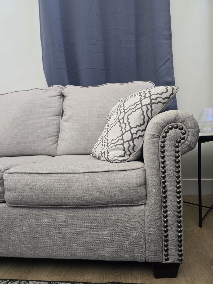 Heather Gray Couch