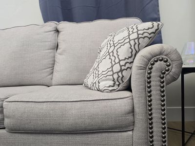 Heather Gray Couch