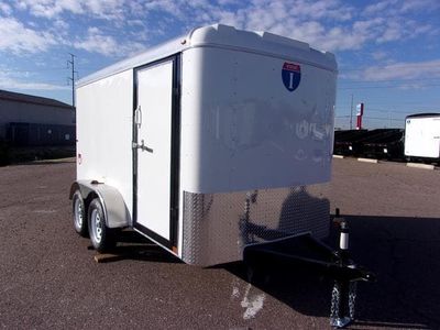 6x12 Tandem Axle Interstate Enclosed Cargo Trailer FREE INSPECTION