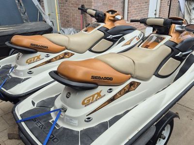 Sea-Doo GTX Personal Watercraft (Set of 2) with Rotax Fuel Injection, includes Trailer.