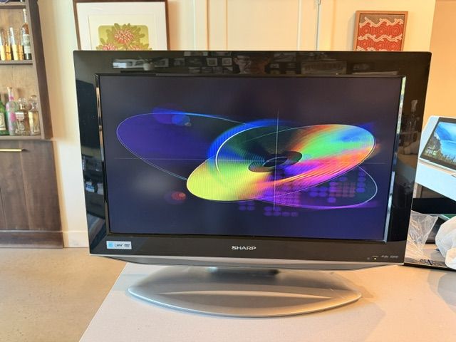 Sharp Aquos 19"–26" LCD with built-in DVD player