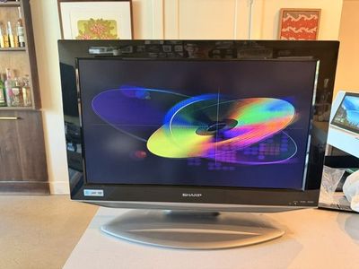 Sharp Aquos 19"–26" LCD with built-in DVD player