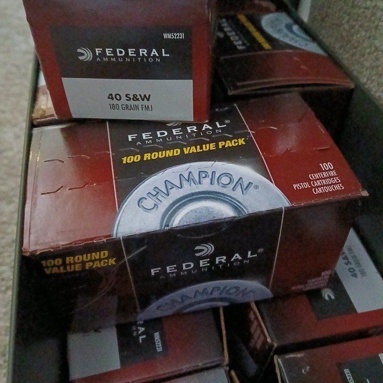 AMMO: .40 cal s&w 1200 rounds