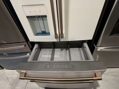 GE Counter-Depth 3-Door French Door Refrigerator with Internal Ice Maker