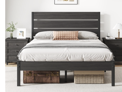 New in box Full Bed Frame with Headboard and Footboard, Metal Platform Bed Frame