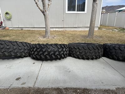 Wheels and tires utv