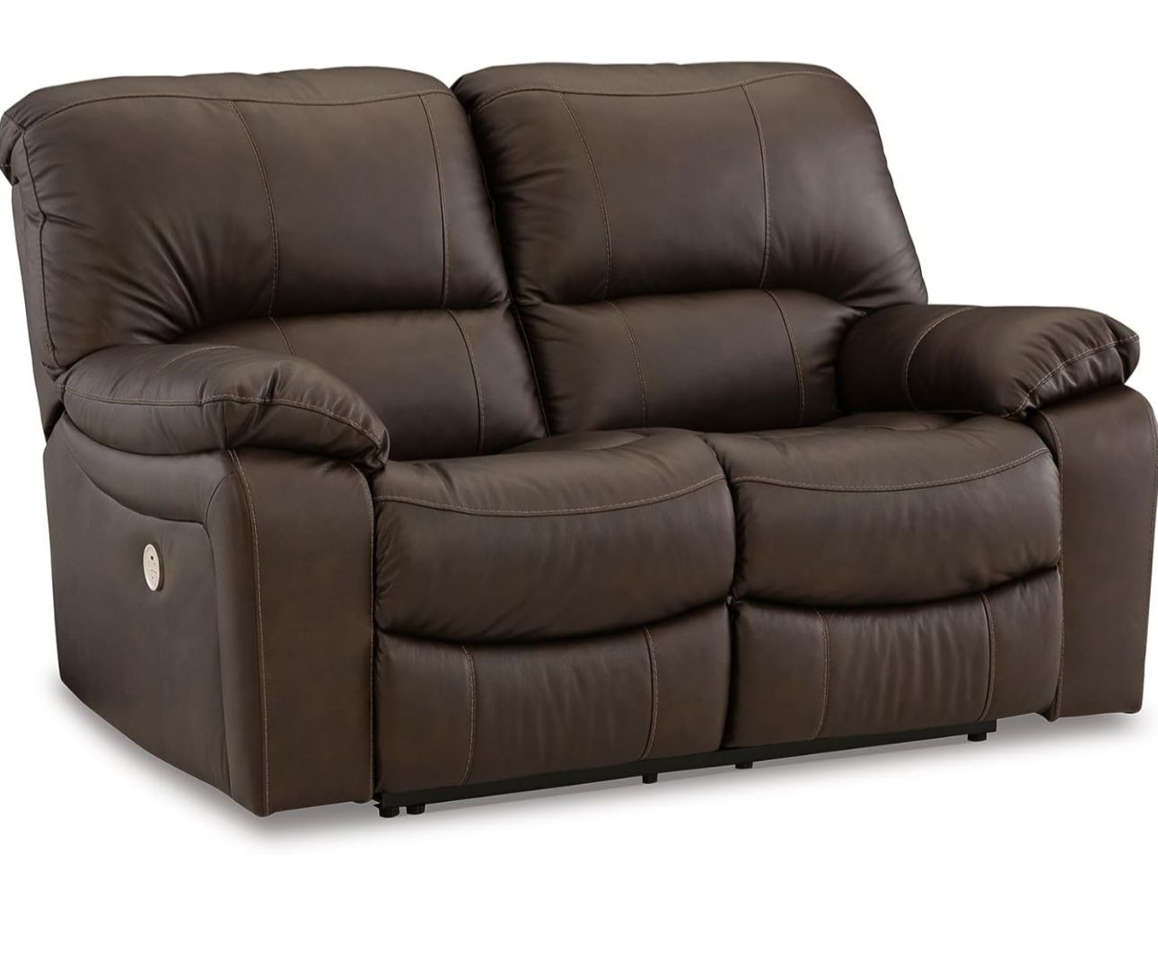 Leesworth Reclining leather Loveseat(NEW)
