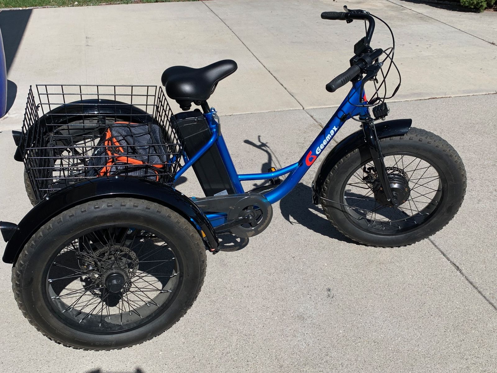 GeeMax 48 volt electric trike