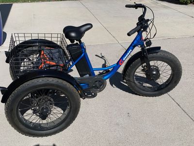 GeeMax 48 volt electric trike