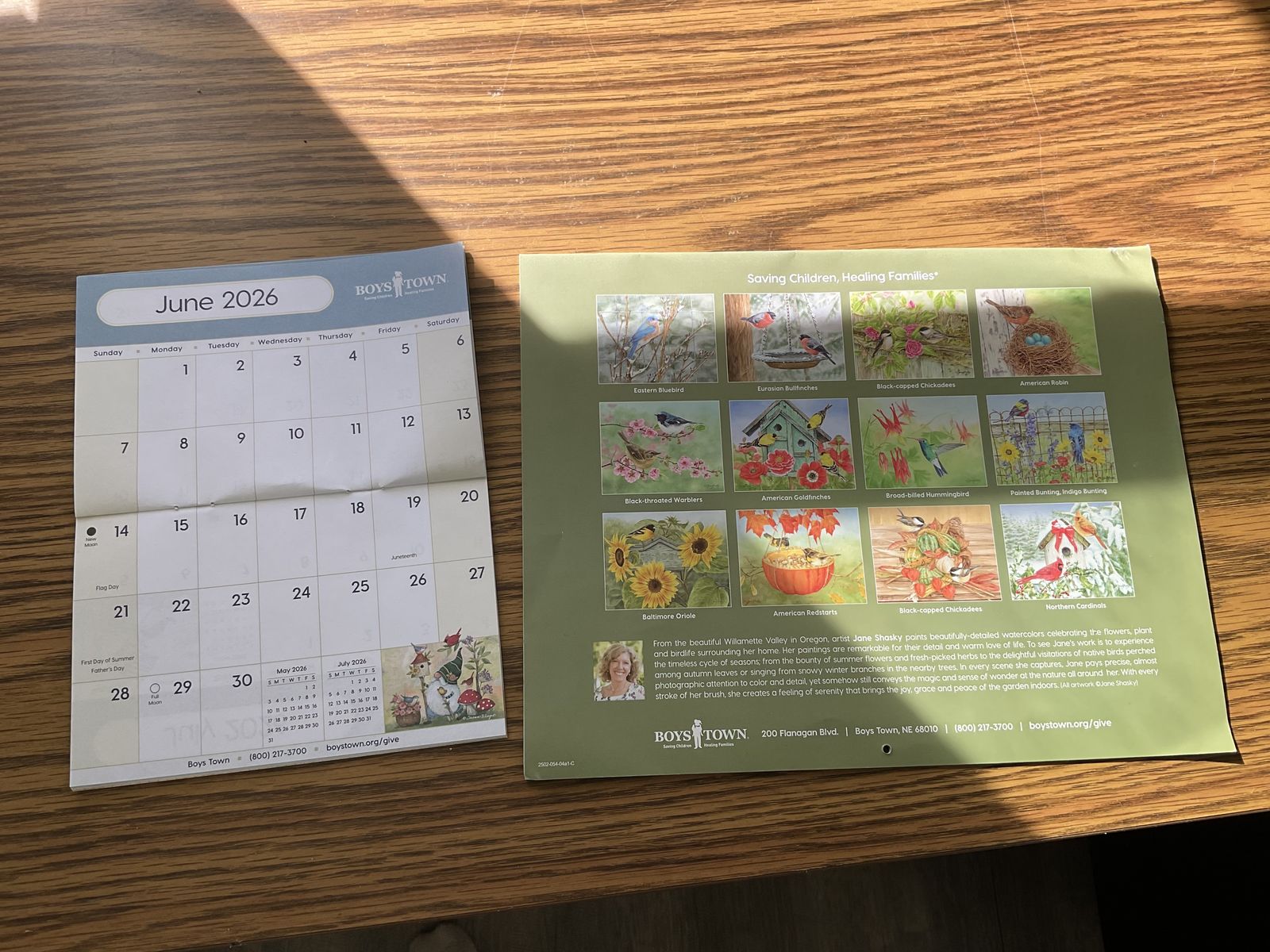 FREE 2026 Calender + Pocket Planner (never used)