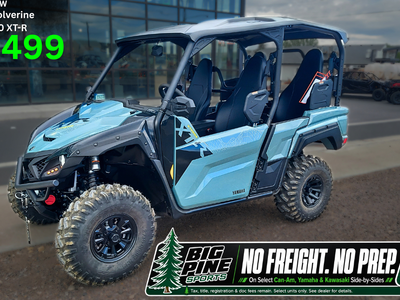 2026 Yamaha Wolverine X4 850 XT-R – 4-Seat, Winch, 4WD