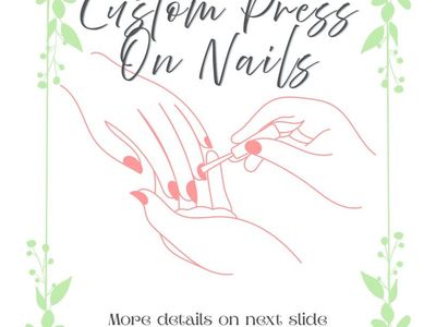 Custom Press-On Nails – Handmade & Personalized