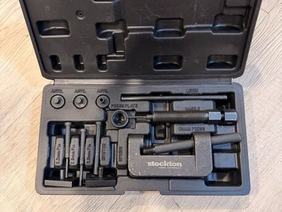 Stockton Breaker/Rivet Chain Tool Kit for Motorcycle/Bike Maintenance