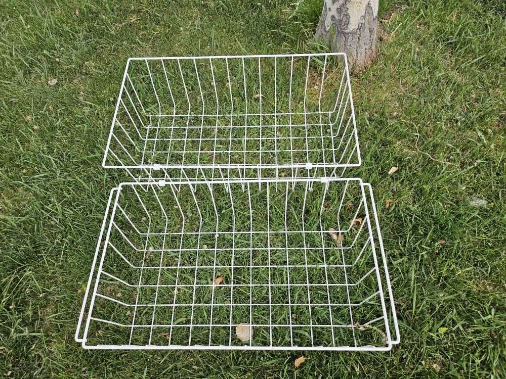 free baskets from freezer