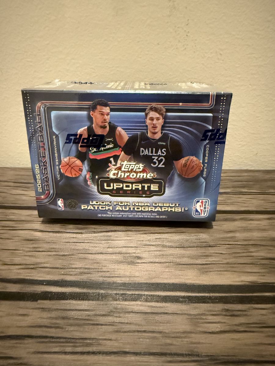 Topps Chrome Update 2025-2026 Mega Box Sealed