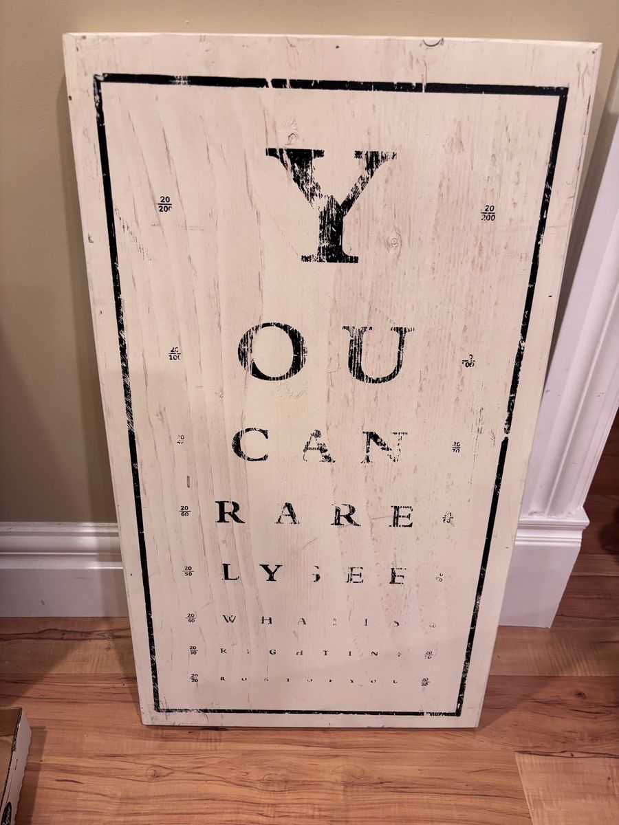 Home decor fun wall art 16x28