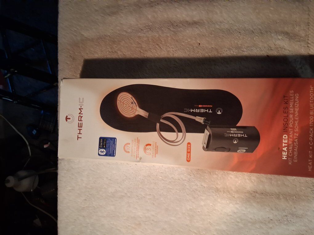 Therm-ic heated insoleso C-Pack 1700 bluetooth